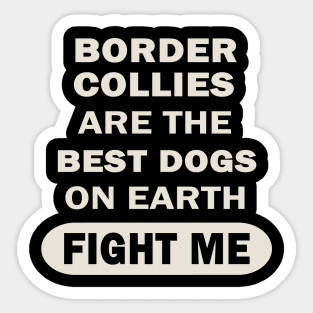 Border Collie Puppy Dog Gift Men Sticker